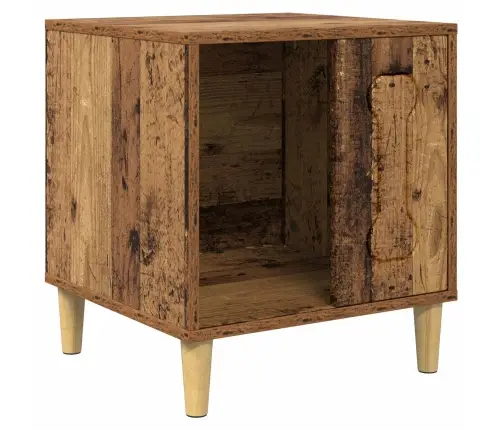 Suņu Māja Vecs Koks 44 X 42 X 49 Cm Inženierijas Koks Vidaxl