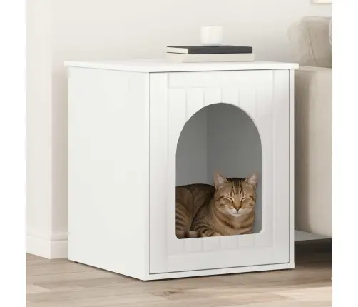 Kassi Maja Valge 53 X 52 X 62 Cm Tehispuit