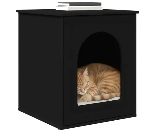 Kassi Maja Must 53 X 52 X 62 Cm Tehispuit