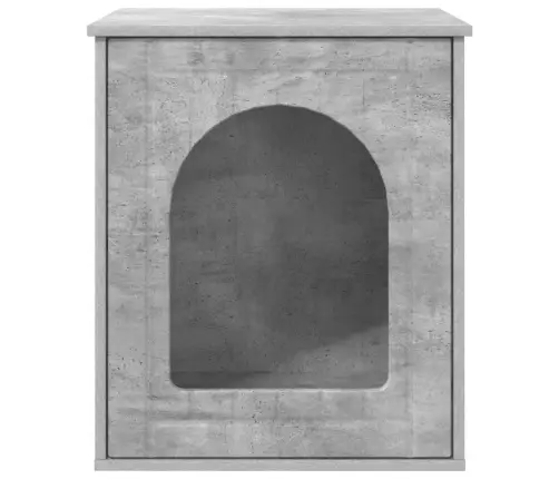 Kaķu Māja Betons 53 X 52 X 62 Cm Inženierijas Koks Vidaxl