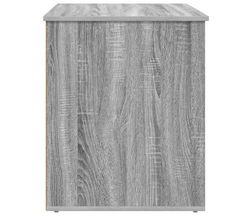 Kaķu Māja Pelēks Sonoma 53 X 52 X 62 Cm Inženierijas Koks Vidaxl