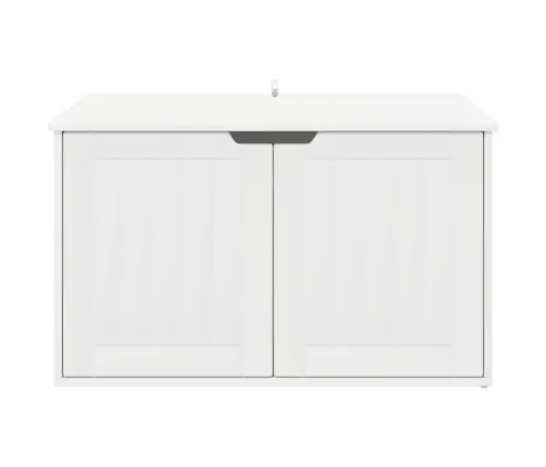 Kaķu Māja Balts 85 X 55 X 50 Cm Inženierijas Koks Vidaxl