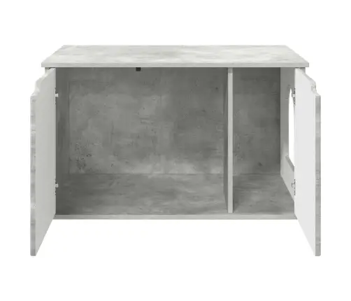 Kaķu Māja Betons 85 X 55 X 53,5 Cm Inženierijas Koks Vidaxl