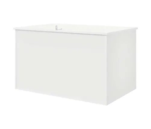 Kaķu Māja Balts 85 X 55 X 50,5 Cm Inženierijas Koks Vidaxl
