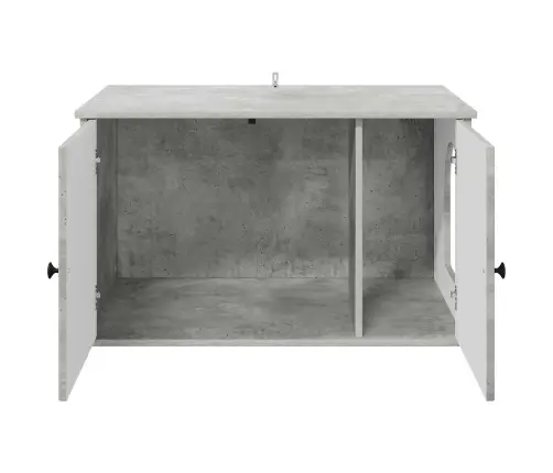 Kaķu Māja Betons 85 X 55 X 50 Cm Inženierijas Koks Vidaxl