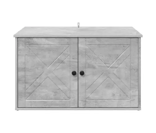 Kaķu Māja Betons 85 X 55 X 50 Cm Inženierijas Koks Vidaxl