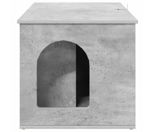 Kaķu Māja Betons 85 X 55 X 50 Cm Inženierijas Koks Vidaxl