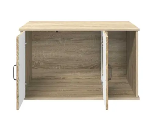 Kaķu Māja Sonoma 85 X 55 X 50 Cm Inženierijas Koks Vidaxl