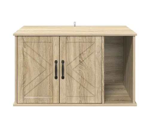 Kaķu Māja Sonoma 85 X 55 X 50 Cm Inženierijas Koks Vidaxl