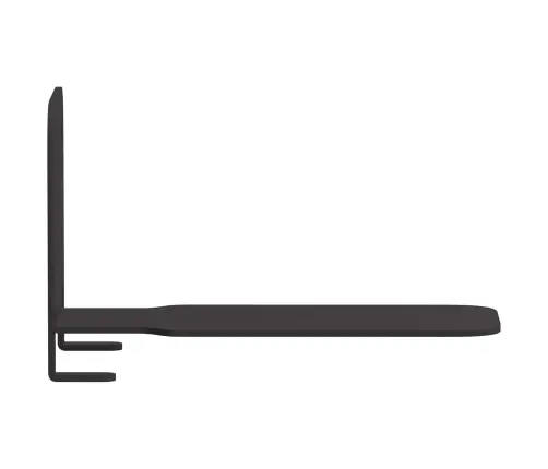 Neredzamais Peldošais Plaukts 4 Pcs Melna 6 X 11 X 6.5 Cm Vidaxl