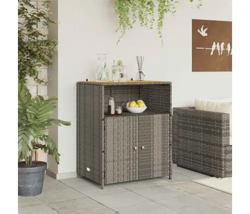 Kapp Riiuliga Hall 70 X 50 X 87 Cm Polüester Ja Roly Rattad