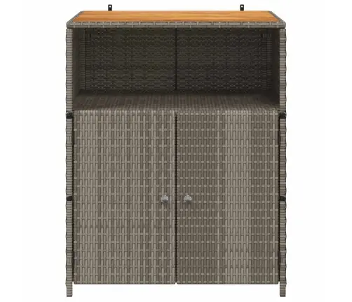 Kapp Riiuliga Hall 70 X 50 X 87 Cm Polüester Ja Roly Rattad