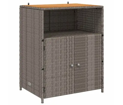 Kapp Riiuliga Hall 70 X 50 X 87 Cm Polüester Ja Roly Rattad