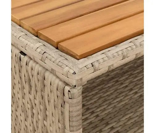 Kapp Riiuliga Beež 70 X 50 X 87 Cm Polüester Ja Roly Rattad