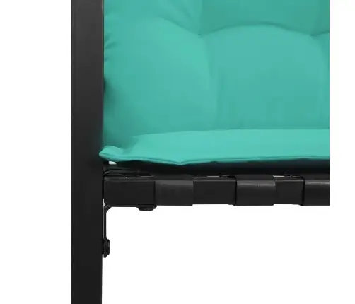 Välis Mööbli Komplekt Padjaga 4 Pcs Türkiis