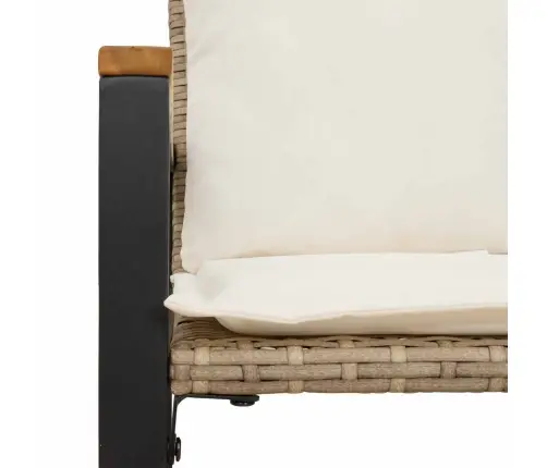 Sols Beige Un Krēmbalta 115 X 65 X 72 Cm Rotangpalma Vidaxl