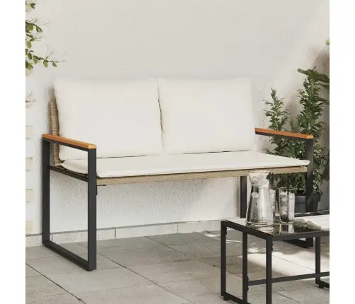 Sols Beige Un Krēmbalta 115 X 65 X 72 Cm Rotangpalma Vidaxl