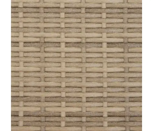 Mēbeļu Komplekti 3 Pcs Beige Un Krēmbalta Rotangpalma Vidaxl