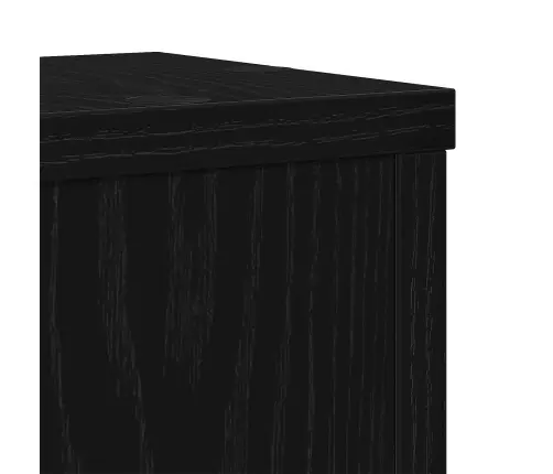 Taimede Alus 2 Pcs Must Tamm 15 X 15 X 20 Cm Tehispuit