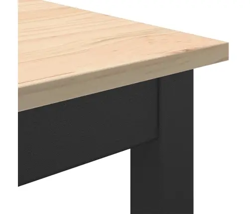 Baro Stalas Natūrali 110 X 55 X 105 Cm Kietos Pušies Mediena