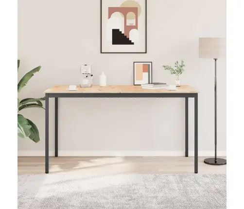 Baro Stalas Natūrali 110 X 55 X 105 Cm Kietos Pušies Mediena