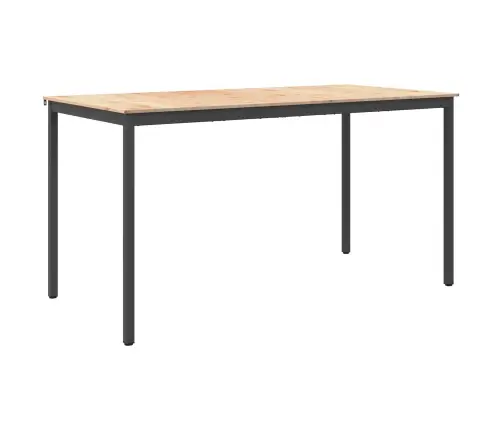 Baro Stalas Natūrali 110 X 55 X 105 Cm Kietos Pušies Mediena