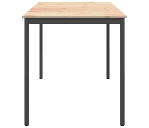 Baro Stalas Natūrali 110 X 55 X 105 Cm Kietos Pušies Mediena