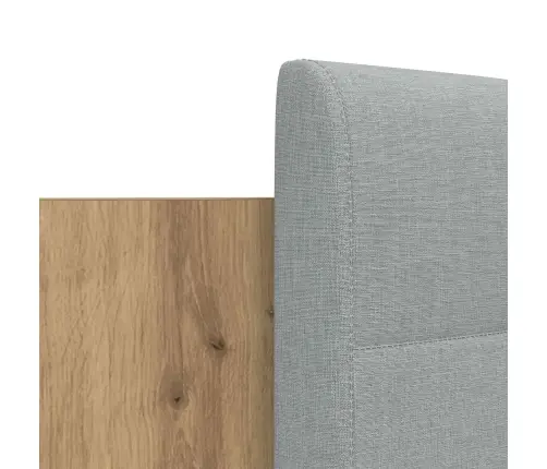 Gultas Rāmis Ar Atzveltni Artisānā Ozols 180 X 200 Cm Vidaxl