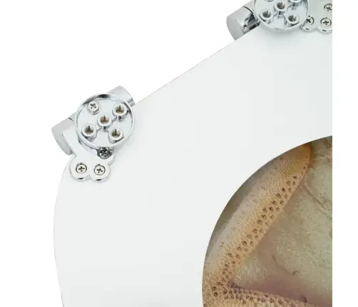 Tualetes Sēdeklis 2 Pcs Dzeltena Un Balta 44 X 38 Cm Vidaxl