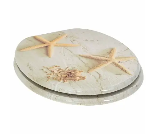 Tualetes Sēdeklis 2 Pcs Dzeltena Un Balta 44 X 38 Cm Vidaxl