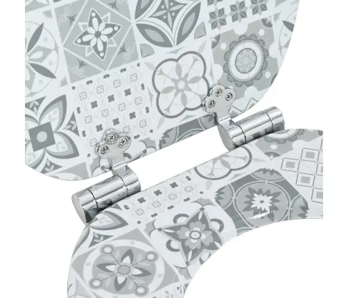 Pehme Sulgumise Tualettruumi Istmed 2 Pcs 44 X 38 Cm Mdf Plaat