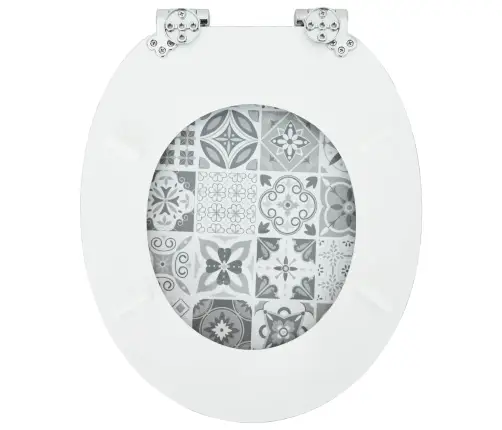 Pehme Sulgumise Tualettruumi Istmed 2 Pcs 44 X 38 Cm Mdf Plaat