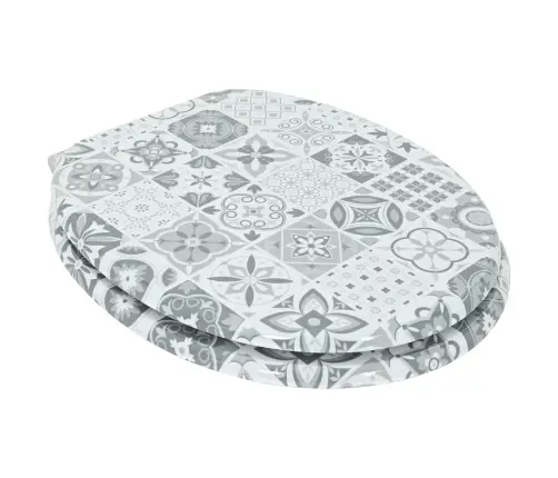 Pehme Sulgumise Tualettruumi Istmed 2 Pcs 44 X 38 Cm Mdf Plaat