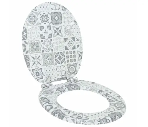 Pehme Sulgumise Tualettruumi Istmed 2 Pcs 44 X 38 Cm Mdf Plaat