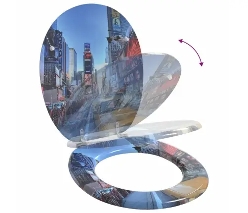 Tualetes Sēdeklis 2 Pcs Pelēka 44 X 38 Cm Mdf Plāksne Vidaxl