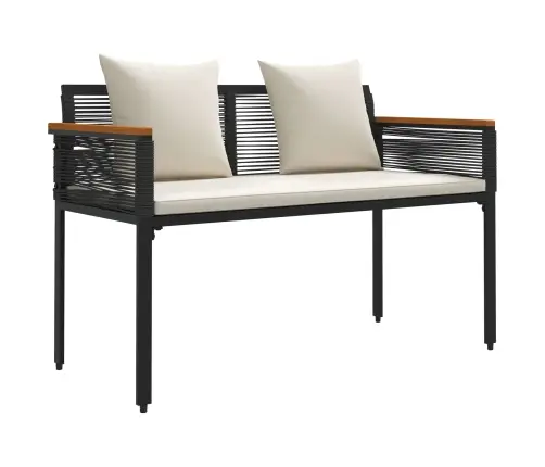 Āra Sols Melns Un Krēmkrāsas Balts 117 X 54 X 74.5 Cm Vidaxl