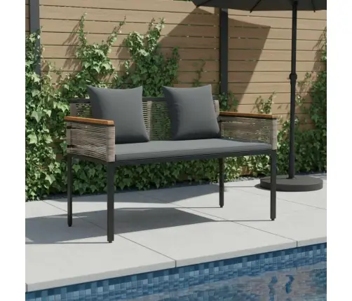 Lauko Suolas Pilka Ir Tamsiai Pilka 117 X 54 X 74.5 Cm