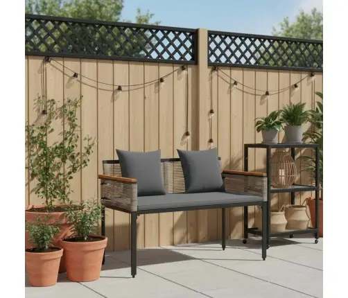 Lauko Suolas Pilka Ir Tamsiai Pilka 117 X 54 X 74.5 Cm