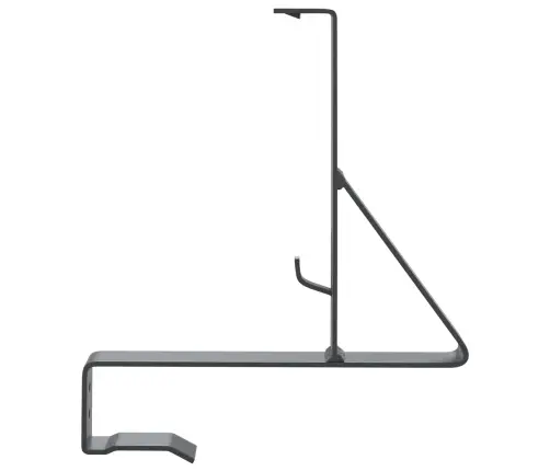 Sniega Aizsardzības Atbalsts 2 Pcs Antracīts 29,5 X 3 X 34,5 Cm Vidaxl