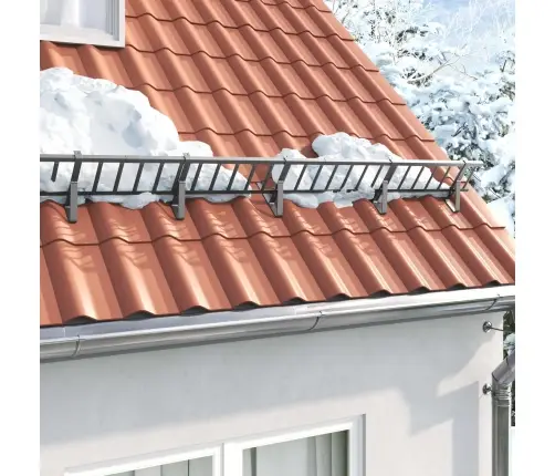 Sniega Aizsardzības Atbalsts 6 Pcs Antracīts 29,5 X 3 X 34,5 Cm Vidaxl