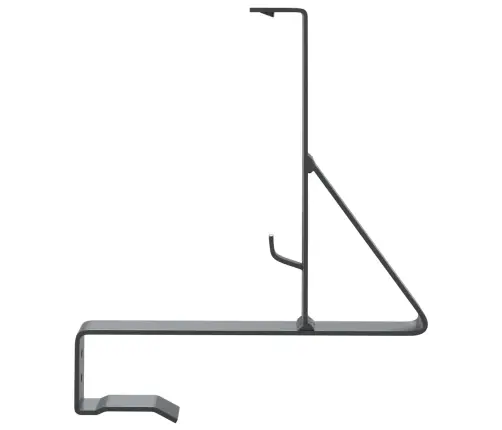 Sniega Aizsardzības Atbalsts 6 Pcs Antracīts 29,5 X 3 X 34,5 Cm Vidaxl