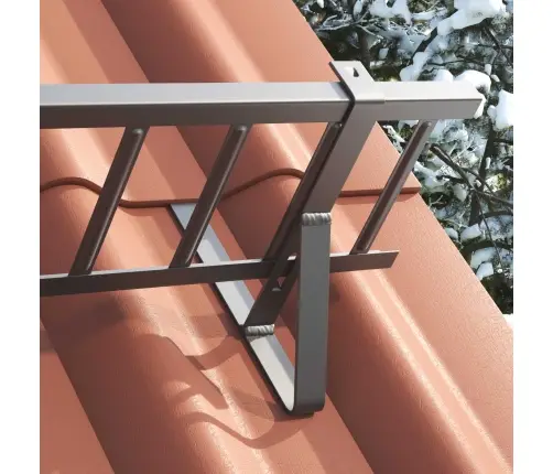 Jumta Sniega Aizsargs Antracīts 100 X 29,5 X 34,5 Cm Tērauds Vidaxl