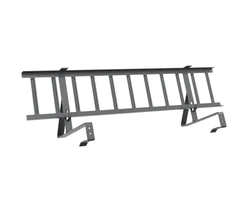 Jumta Sniega Aizsargs Antracīts 100 X 29,5 X 34,5 Cm Tērauds Vidaxl