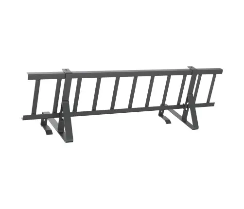 Jumta Sniega Aizsargs Antracīts 100 X 29,5 X 34,5 Cm Tērauds Vidaxl