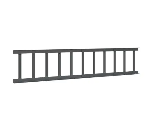 Jumta Sniega Aizsargs Antracīts 100 X 2,5 X 20 Cm Tērauds Vidaxl