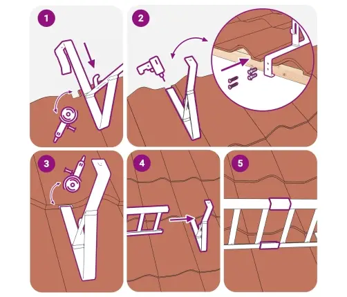 Sniega Aizsardzības Atbalsts 12 Pcs Sarkana 29,5 X 3 X 34,5 Cm Vidaxl