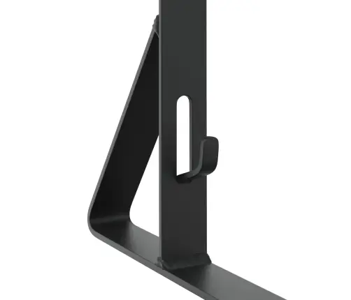 Sniega Aizsardzības Atbalsts 6 Pcs Melna 29,5 X 3 X 34,5 Cm Vidaxl