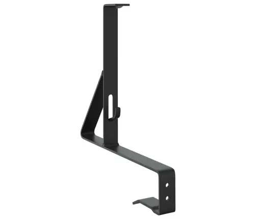 Sniega Aizsardzības Atbalsts 12 Pcs Melna 29,5 X 3 X 34,5 Cm Vidaxl