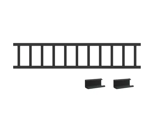 Stogo Sniego Sargas Juoda 600 X 2,5 X 20 Cm Plienas