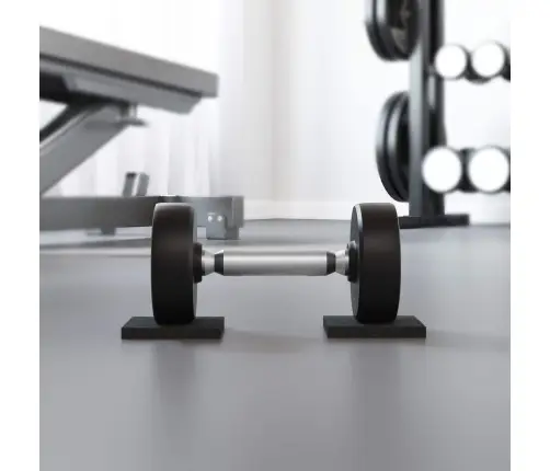 Gumijas Spilventiņš Melna Gumija Vidaxl